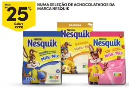 Continente Nesquik Milk-Mix promoção