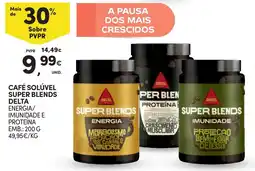 Continente Café solúvel super blends delta promoção