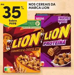 Continente Cereais lion caramelo & chocolate promoção