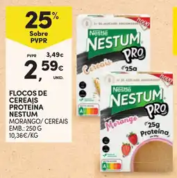 Continente Flocos de cereais proteína nestum morango/ cereais promoção