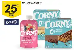 Continente Corny smoothie banana raspberry blueberry & oats promoção