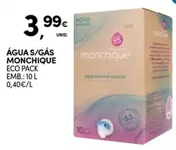 Continente Água s/gás monchique promoção