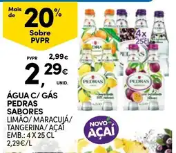 Continente Água c/ gás pedras sabores promoção