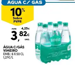 Continente Água c/gás vimeiro promoção