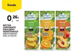 Continente Néctar continente equilíbrio monstrinhos vários sabores promoção