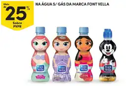 Continente Água s/ gás da marca font vella promoção