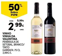 Continente vinho vinha da valentina promoção