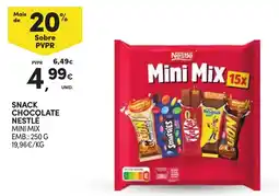 Continente Snack chocolate nestlé mini mix promoção