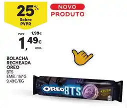 Continente Bolacha recheada oreo bts promoção