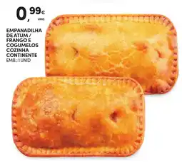 Continente empanadilha de atum frango e cogumelos cozinha continente promoção