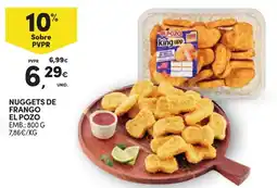 Continente nuggets de frango el pozo promoção
