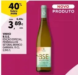 Continente Vinho b.s.e. edição especial, península de setubal branco promoção