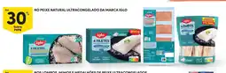 Continente Peixe natural ultracongelado da marca iglo promoção
