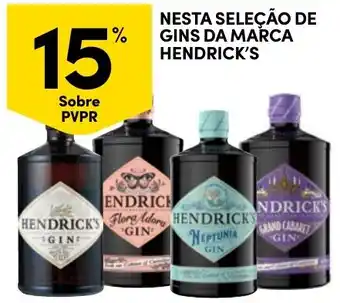 Continente Hendrick's gin promoção