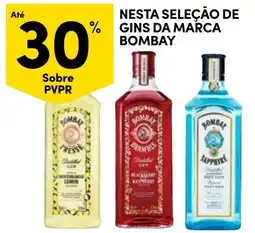 Continente Gins da marca Bombay promoção