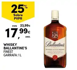 Continente Whisky ballantine's finest promoção