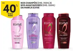 Continente Nos champôs elvive promoção