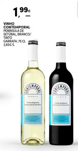 Continente Vinho contemporal promoção