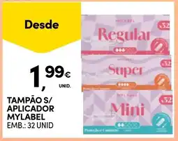 Continente tampão s/ aplicador mylabel promoção
