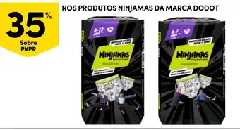 Continente Ninjamas da marca Dodot promoção