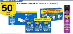 Continente Raid inseticidas promoção