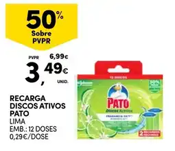 Continente recarga discos ativos pato lima promoção