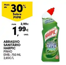 Continente Abrasivo sanitário harpic pinho promoção