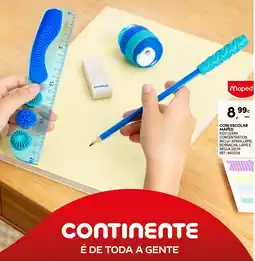Continente Conj escolar maped kidy learn concentration promoção
