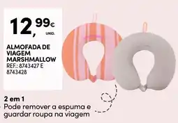 Continente Almofada de viagem marshmallow promoção