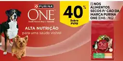 Continente purina one alimentos secos p/ cão promoção