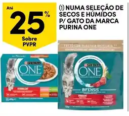 Continente Purina one p/ gato promoção