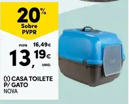 Continente Casa toilette p/ gato nova promoção