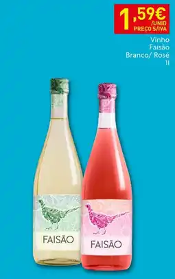 Recheio Vinho Faisão Branco/ Rosé promoção