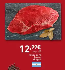 Recheio Cheio da pá bovino uruguai promoção