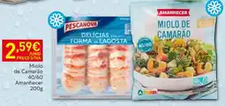 Recheio Miolo de camarão amanhecer promoção