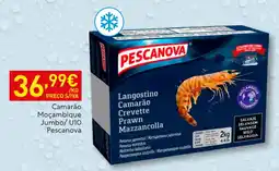 Recheio Camarão Moçambique Jumbo/U10 Pescanova promoção