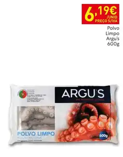 Recheio Polvo limpo argu's promoção