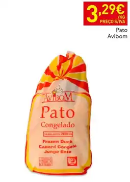 Recheio Pato Avibom promoção