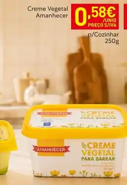 Recheio Creme vegetal amanhecer promoção