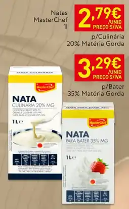 Recheio Nata MasterChef promoção