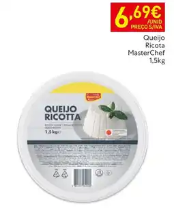 Recheio Queijo Ricota MasterChef promoção