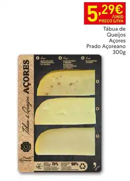 Recheio Tábua de Queijos Açores Prado Açoreano promoção