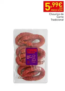 Recheio Chouriço de Carne Tradicional Izidorro O Charcuteiro promoção