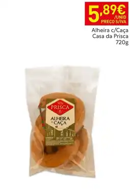 Recheio Alheira de caça casa da prisca promoção
