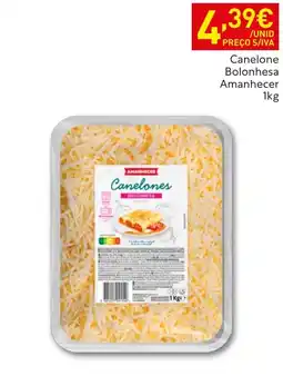 Recheio Canelones bolonhesa amanhecer promoção