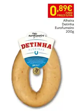 Recheio Alheira detinha eurofumeiro promoção