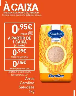 Recheio Arroz Carolino Saludões promoção