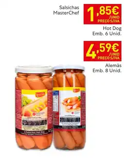 Recheio Salsichas MasterChef promoção