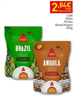 Recheio Café Delta Moído Brasil/Angola promoção
