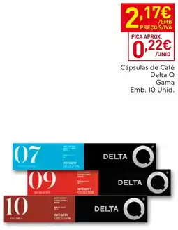 Recheio Cápsulas de Café Delta Q promoção